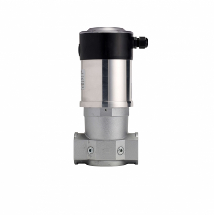 Black Teknigas Powerseat Eco gas valve PE6683230V 1.5" BSP 230v
